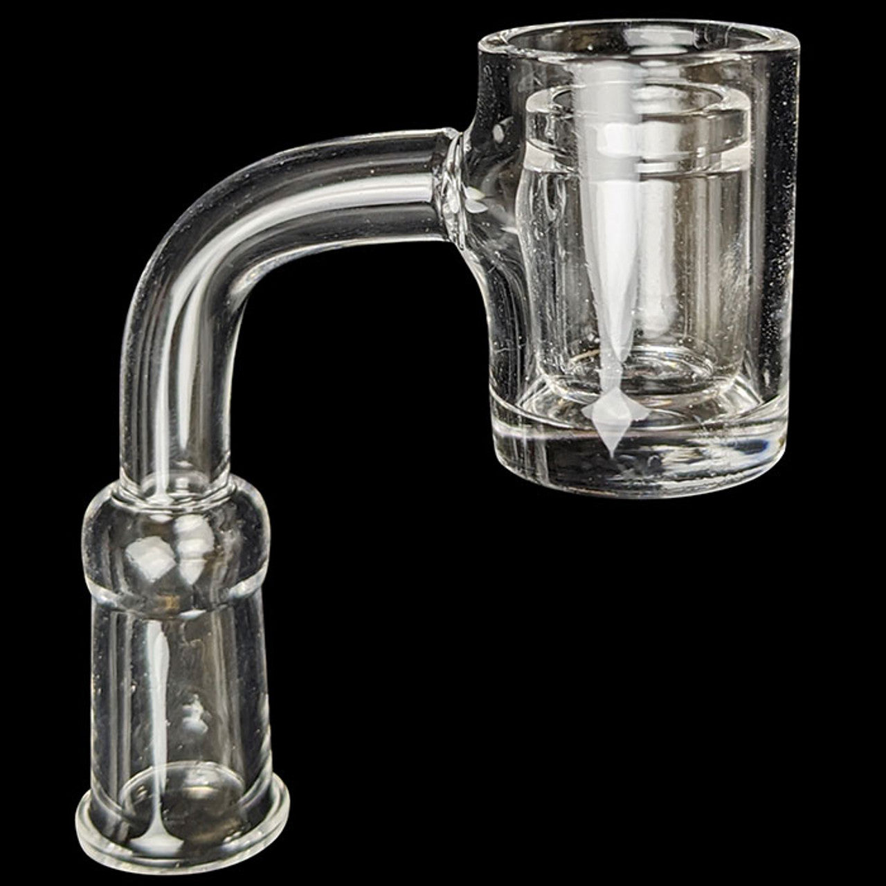 22mm Flat Top Slit Insert Quartz Banger Set - SWED 22mm Flat Top Slit Insert Quartz Banger Set - SWED